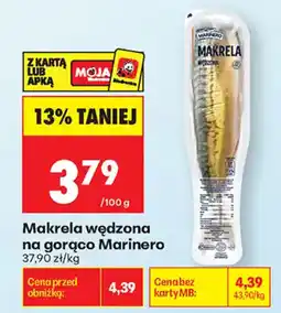 Biedronka Makrela wędzona na gorąco Marinero oferta