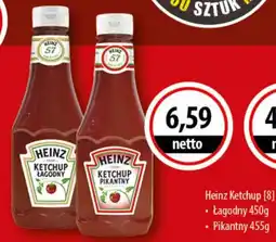 DUO-TES Heinz ketchup oferta