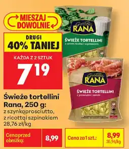 Biedronka Świeże tortellini Rana oferta