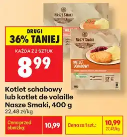Biedronka Kotlet schabowy Nasze Smaki oferta