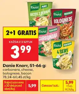 Biedronka Danie Knorr oferta
