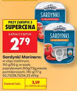 Biedronka Sardynki Marinero oferta