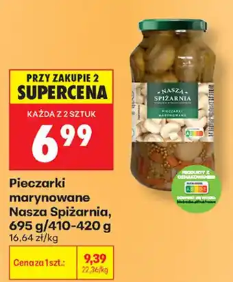 Biedronka Pieczarki marynowane Nasza Spiżarnia oferta