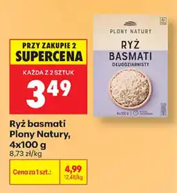 Biedronka Ryż basmati Plony Natury oferta