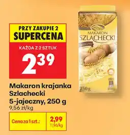 Biedronka Makaron krajanka Szlachecki 5-jajeczny oferta