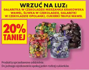 Biedronka Galaretki w czekoladzie Mieszanka Krakowska Wawel oferta