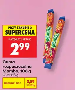 Biedronka Guma rozpuszczalna Mamba oferta