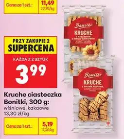 Biedronka Kruche ciasteczka Bonitki oferta