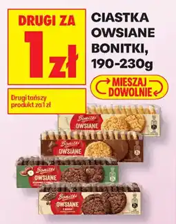 Biedronka Ciastka Owsiane Bonitki oferta