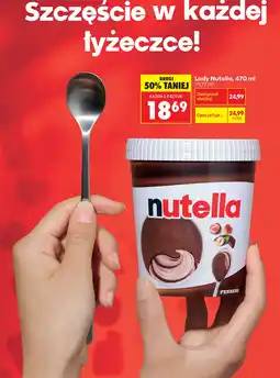Biedronka Lody Nutella oferta