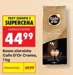 Biedronka Kawa ziarnista Cafe D'Or Crema oferta