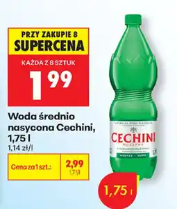 Biedronka Woda średnio nasycona Cechini oferta