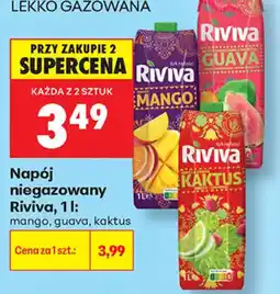 Biedronka Napój niegazowany Riviva oferta