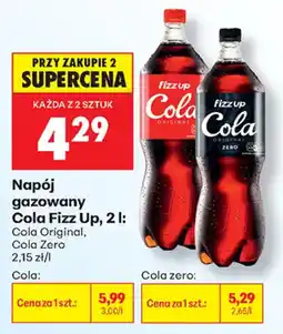 Biedronka Napój gazowany Cola Fizz Up oferta