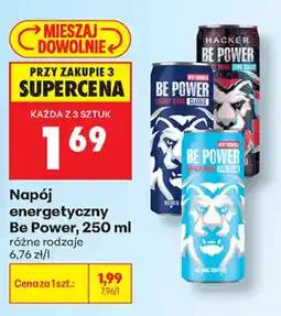 Biedronka Napój energetyczny Be Power oferta