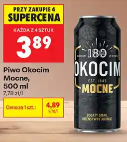 Biedronka Piwo Okocim Mocne oferta