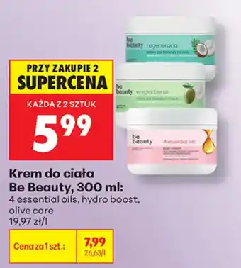 Biedronka Krem do ciała Be Beauty oferta