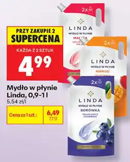 Biedronka Mydło w płynie Linda oferta