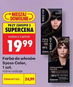 Biedronka Farba do włosów Syoss Color oferta
