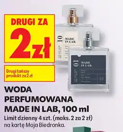 Biedronka Woda Perfumowana Made in Lab oferta