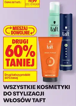 Biedronka Kosmetyki do stylizacji włosów Taft oferta