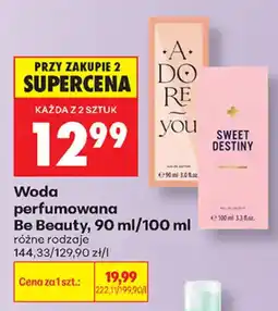 Biedronka Woda perfumowana Be Beauty oferta