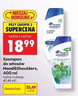Biedronka Szampon do włosów Head&Shoulders oferta