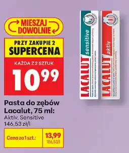 Biedronka Pasta do zębów Lacalut oferta