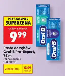 Biedronka Pasta do zębów Oral-B Pro-Expert oferta