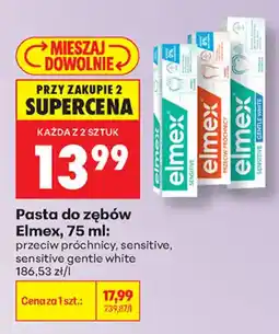 Biedronka Pasta do zębów Elmex oferta