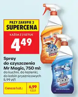 Biedronka Spray do czyszczenia Mr Magic oferta