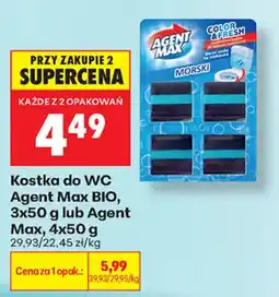 Biedronka Kostka do WC Agent Max BIO oferta