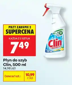 Biedronka Płyn do szyb Clin oferta