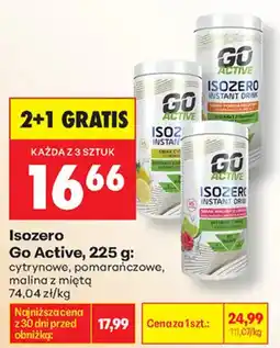Biedronka Isozero Go Active oferta