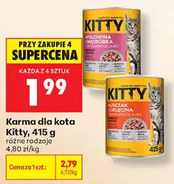 Biedronka Karma dla kota Kitty oferta