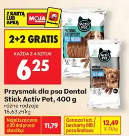 Biedronka Przysmak dla psa Dental Stick Activ Pet oferta