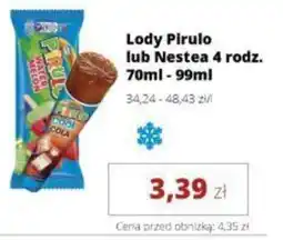 Torimpex Lody Pirulo lub Nestea 4 rodz. oferta