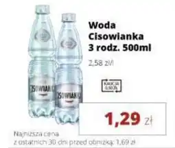 Torimpex Woda Cisowianka oferta