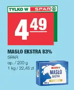EuroSPAR Masło Ekstra oferta