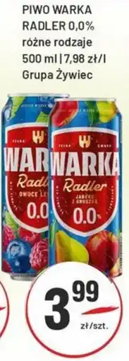 Sedal Piwo Warka Radler 0,0% oferta