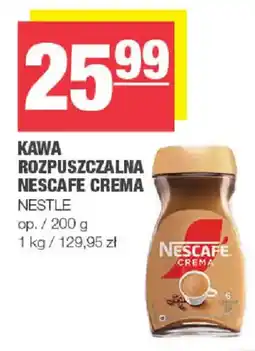 EuroSPAR Kawa Rozpuszczalna Nescafe Crema oferta