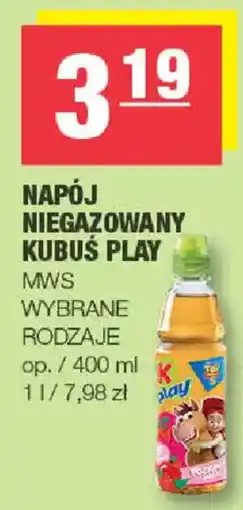 EuroSPAR Napój Niegazowany Kubuś Play oferta