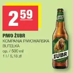 EuroSPAR Piwo Żubr oferta
