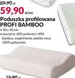 Agata Meble Poduszka profilowana Profi bamboo oferta
