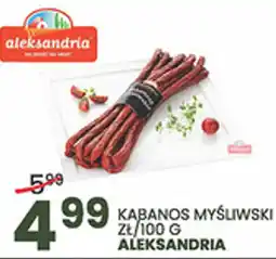 Wafelek Kabanos Myśliwski Aleksandria oferta