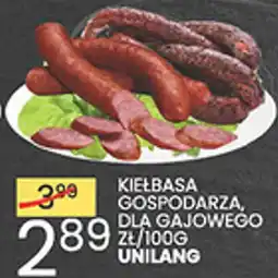 Wafelek Kiełbasa Gospodarza, dla gajowego Unilang oferta