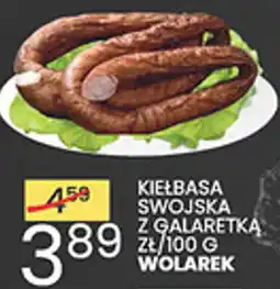 Wafelek Kiełbasa Swojska z Galaretką Wolarek oferta
