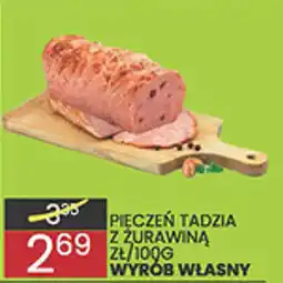 Wafelek Pieczeń Tadzia z Żurawiną oferta