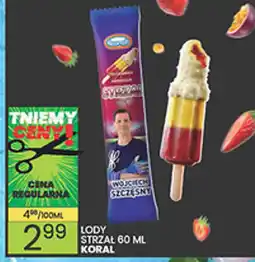Wafelek Lody Strzał Koral oferta