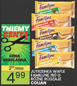 Wafelek Jutrzenka Wafle Familijne oferta